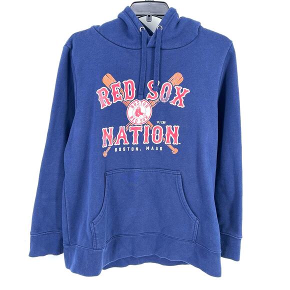 Fanatics Boston Red Sox Nation MLB Baseball Hoodie Sweatshirt Womens Size Large - Picture 1 of 4